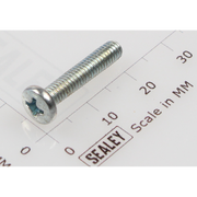 Sealey Machine screw pan head phillips m4x20mm (single)