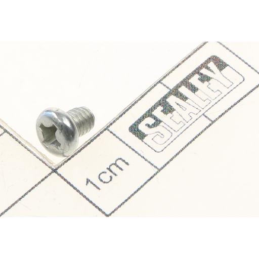 Sealey Machine screw pan head phillips m4x5mm (single)