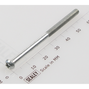 Sealey Machine screw pan head phillips m4x60mm (single)