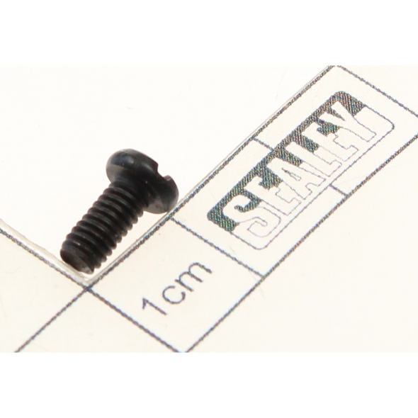 Sealey Machine screw pan head phillips m4x8mm black