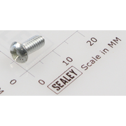 Sealey Machine screw pan head phillips m4x8mm (single)