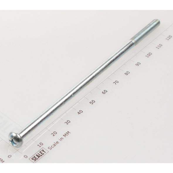 Sealey Machine screw pan head phillips m5x122mm (single)