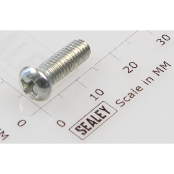 Sealey Machine Screw Pan Head Phillips M5 X 14mm