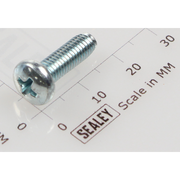 Sealey Machine screw pan head phillips m5x16mm (single)