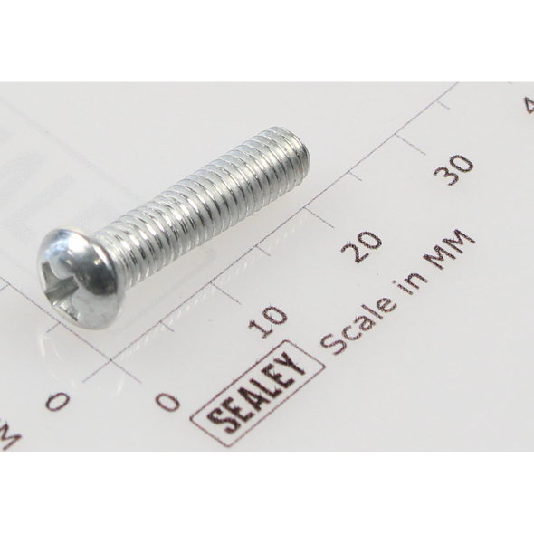 Sealey Machine screw pan head phillips m5x20mm (single)