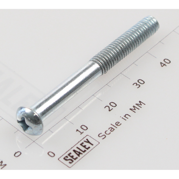 Sealey Machine screw pan head phillips m5x45mm (single)