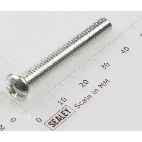 Sealey Machine Screw Pan Head M6 x 40mm