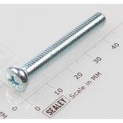 Sealey Machine screw pan head phillips m6x42mm (single)