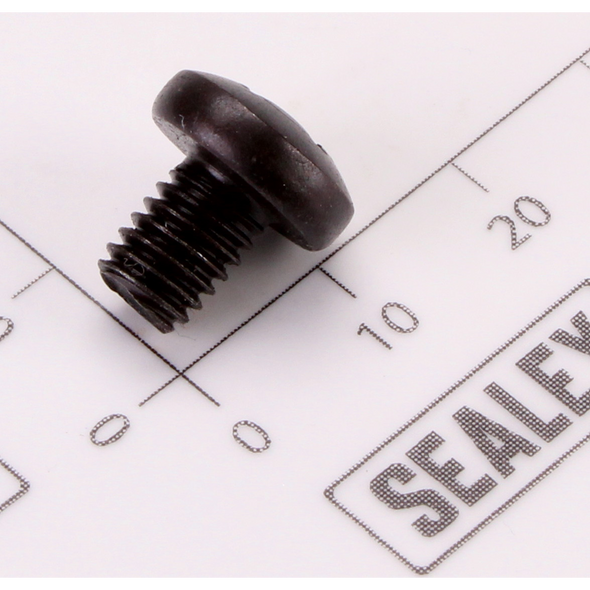Sealey Machine Screw Pan Head Phillips M6 X 8mm Black