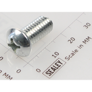 Sealey Machine screw pan head phillips m8x16mm (single)