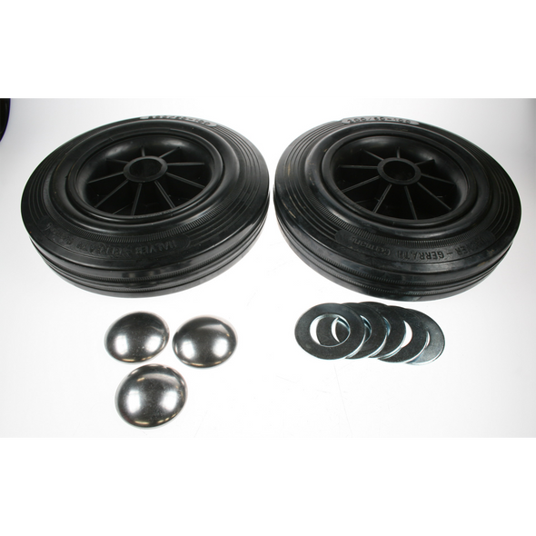 Sealey Wheel,fixed (w/fixings)(pair)(200x25x50)