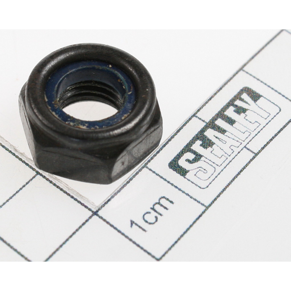 Sealey Nyloc nut m10 black(single)