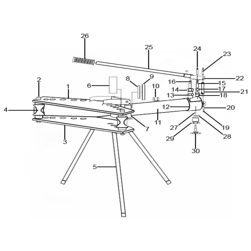 Sealey Pump piston pin (small)
