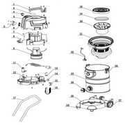 Sealey Air Inlet Filter