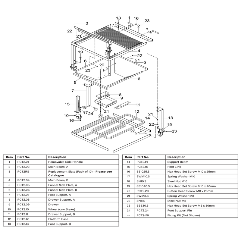 Sealey Support Beam