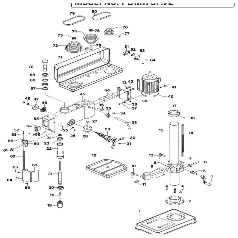 Sealey Column Tube