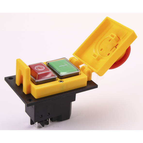 Sealey switch, on/off press button c/w emergancy stop cover