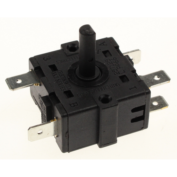 Sealey switch, on/off rotary w/o knob (15A-250V)