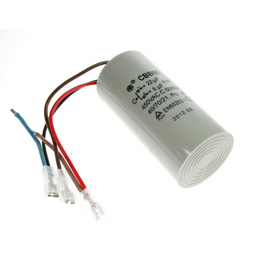 Sealey Capacitor 22uf 450vac 50/60hz 100x45.