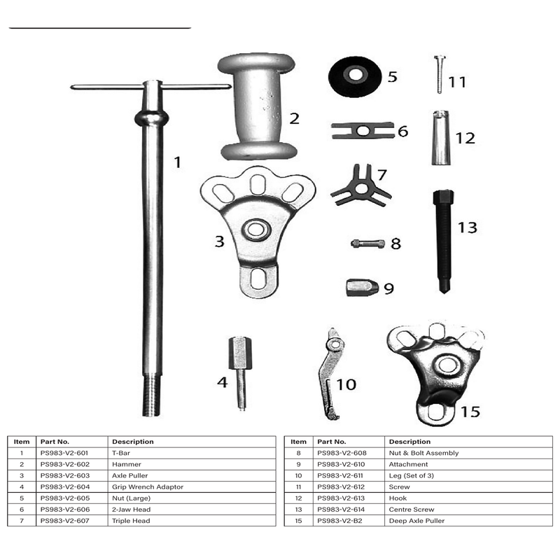 Sealey T-Bar