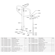 Sealey Roller Frame Axle Ø20 x 155