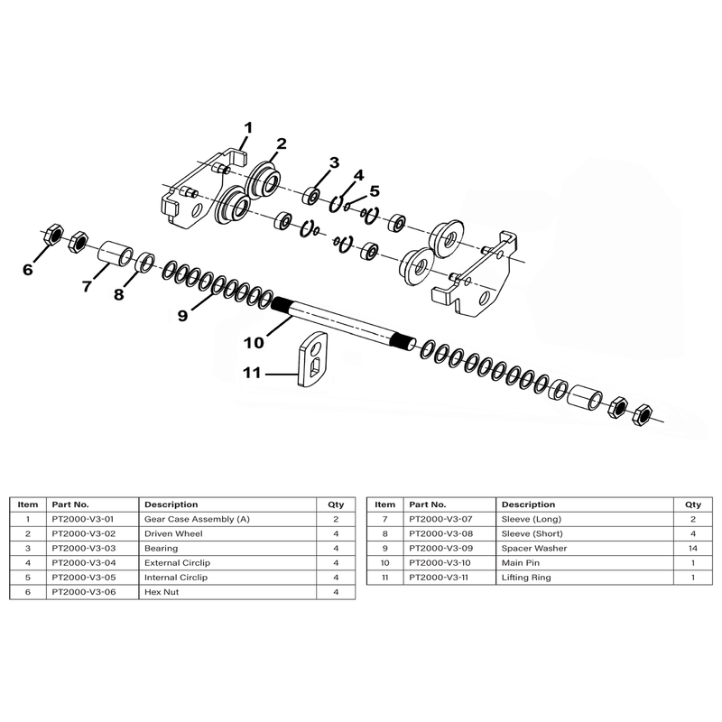 Sealey Retaining ring (25mm)