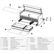 Sealey Drawer liner 395x295mm