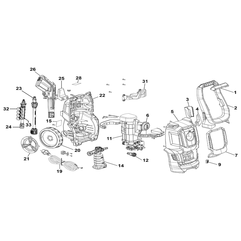 Sealey Nozzle 40°