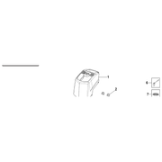 Sealey Rear Handle Assembly