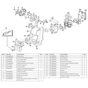 Sealey Brush Kit for Motor (B)