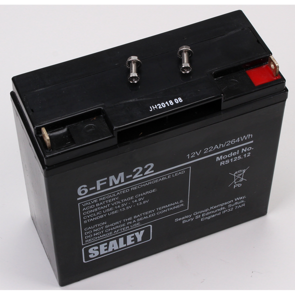 Sealey Battery 22Ah