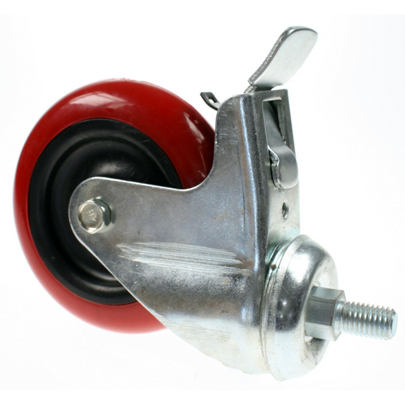 Sealey Wheel,castor (w/brake&fixings)(100x12x27x132)