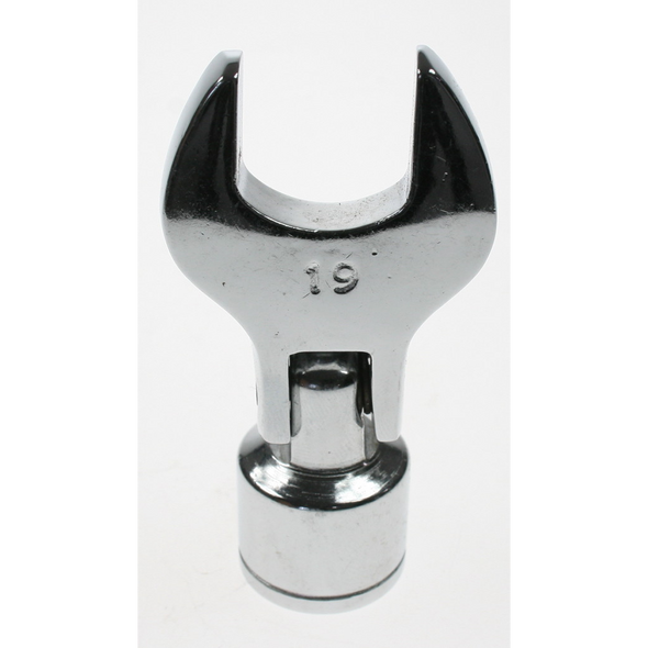 Sealey Crowfoot spanner open 3/8"dr 19mm