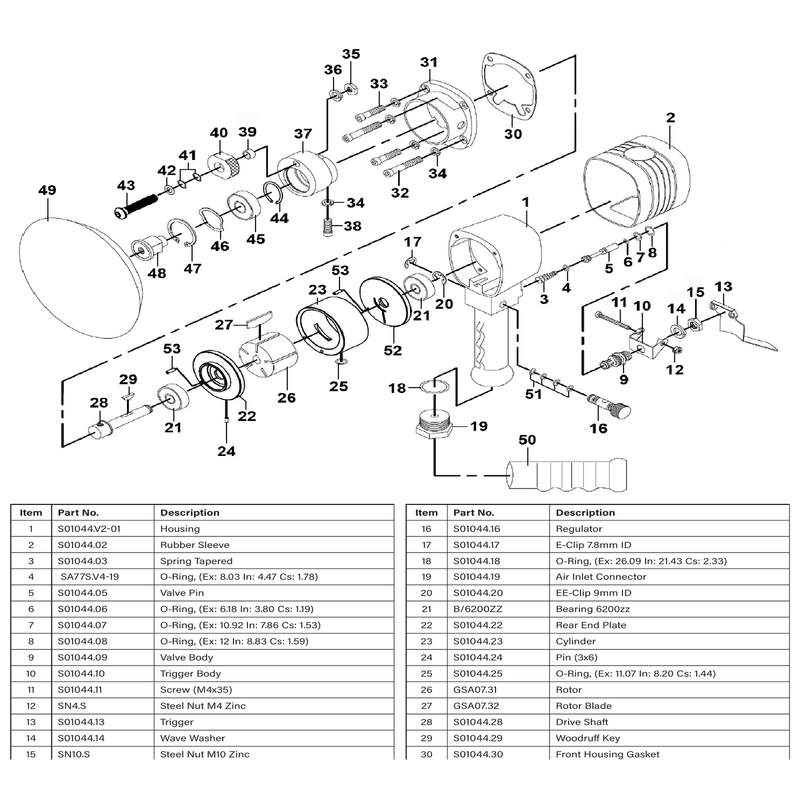 Sealey Pin (3x10)
