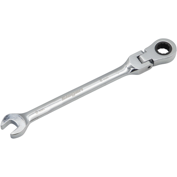 Sealey Flex head ratchet spanner 8mm