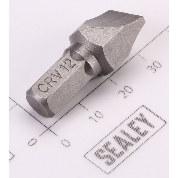 Sealey Slotted Bit SL12 x 30mmL 1/2"Dr