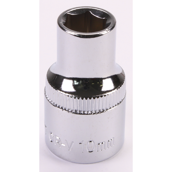 Sealey 1/2"Dr Socket 10mm (Mirror Finish)