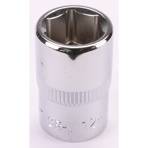Sealey 3/8"Dr Socket 12mm (Mirror Finish)