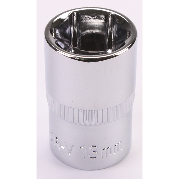 Sealey 3/8"Dr Socket 13mm (Mirror Finish)