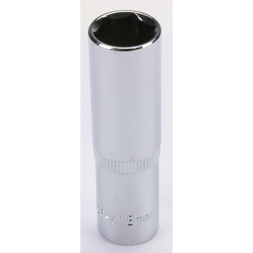 Sealey 3/8"Dr Deep Socket 13mm (Mirror Finish)