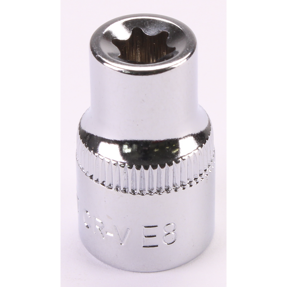 Sealey 3/8"Dr Trx-Star Socket (F) E8 (Mirror Finish)