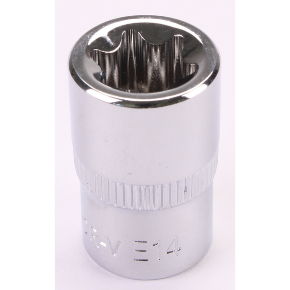 Sealey 3/8"Dr Trx-Star Socket (F) E14 (Mirror Finish)