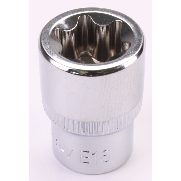 Sealey 3/8"Dr Trx-Star Socket (F) E16 (Mirror Finish)