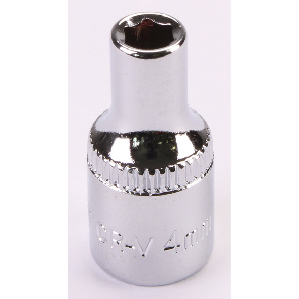 Sealey 1/4"Dr Socket 4mm (Mirror Finish)