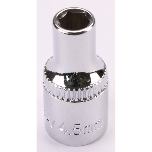 Sealey 1/4"Dr Socket 4.5mm (Mirror Finish)