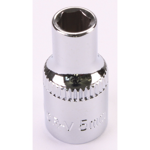 Sealey 1/4"Dr Socket 5mm (Mirror Finish)