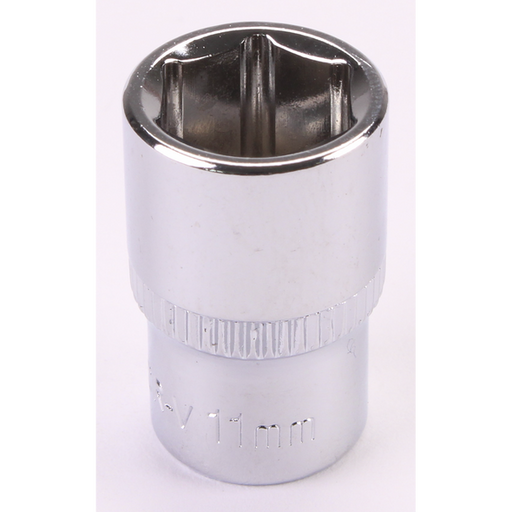 Sealey 1/4"Dr Socket 11mm (Mirror Finish)