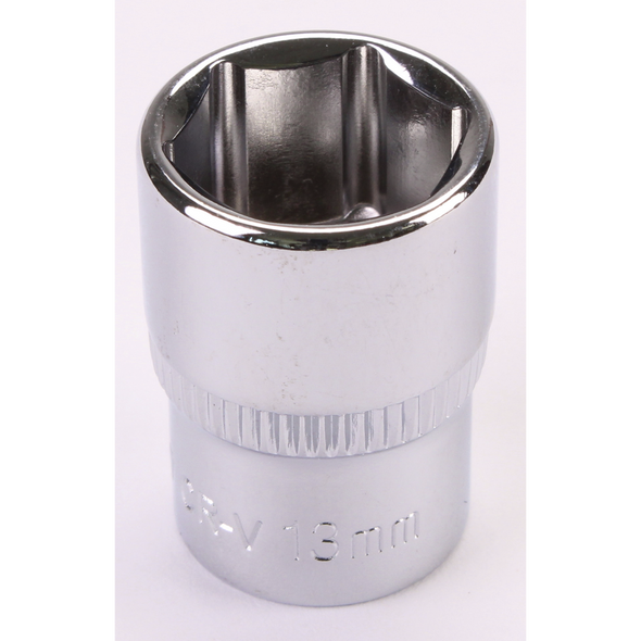 Sealey 1/4"Dr Socket 13mm (Mirror Finish)