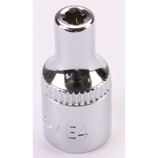 Sealey 1/4"Dr Trx-Star Socket (F) E4 (Mirror Finish)