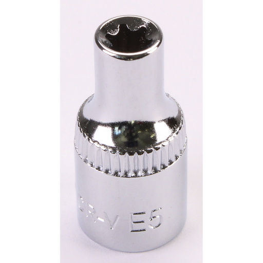 Sealey 1/4"Dr Trx-Star Socket (F) E5 (Mirror Finish)